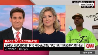 Juvenile Explains Vax That Thang Up on CNN