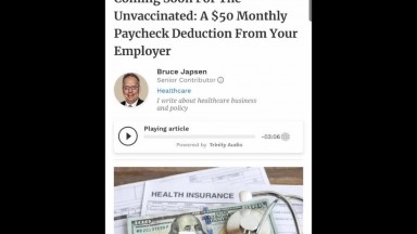 Employers to Tax Unvaccinated Employees