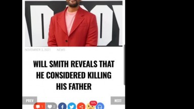 Will Smith Wanted To Kill His Father??