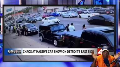 Impromptu Detroit street cruise turned violent with one person shot and killed.