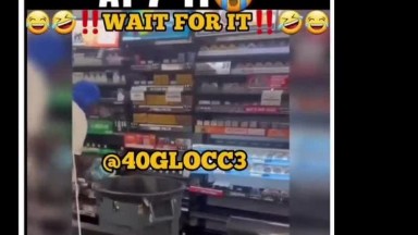Masked dude attempts to steal Smokes from Sikh store AND...