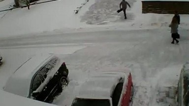 Snow Shoveling Turns into a Gunfight