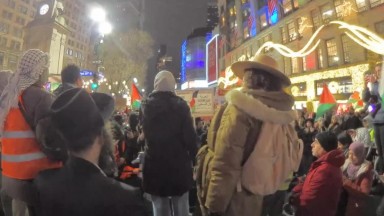 NEW YEARS EVE &amp; GENOCIDE AT MACY’S 2024 NYC