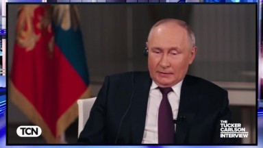 Tucker Carlson Interviews Vladimir Putin In Moscow