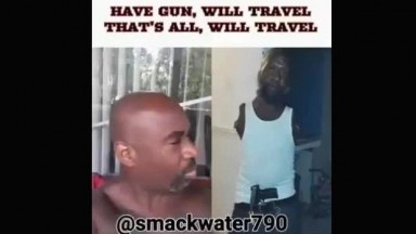Smackwater on a Thug with no arms