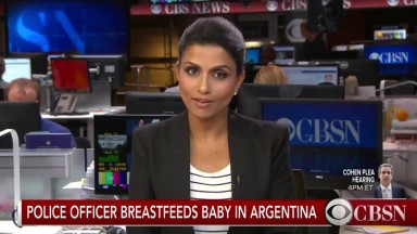 Video of police officer breastfeeding malnourished baby goes viral