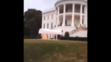 Why does Atlanta have a "White House" replica?